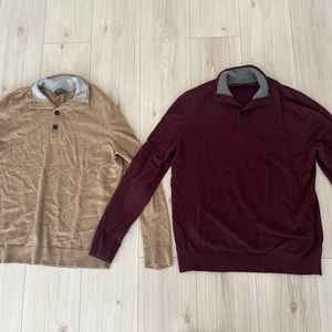 Men’s Express Merino blend sweaters size large